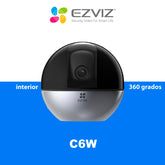 DOMO IP PT 360° 4MP AUDIO AUTO TRACKING WIFI C6W EZVIZ